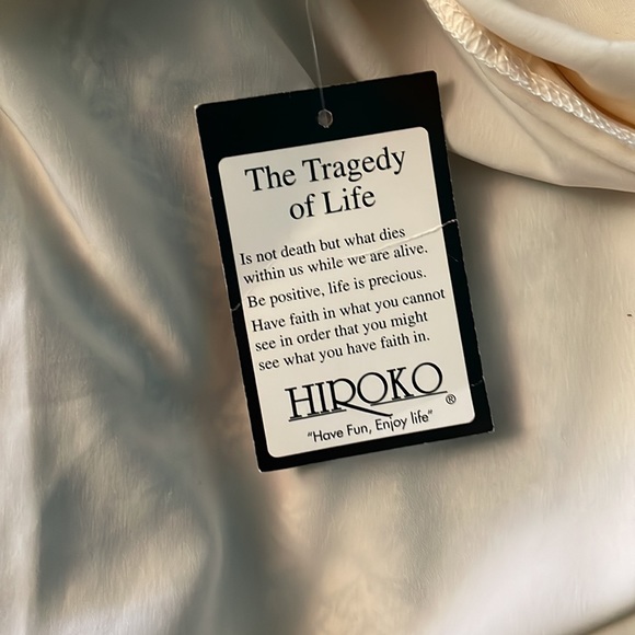 Vintage cream tank top - Picture 6 of 6